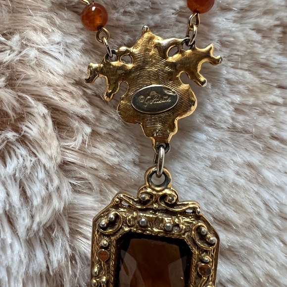 Vintage Goldette Statement Necklace - Picture 4 of 5